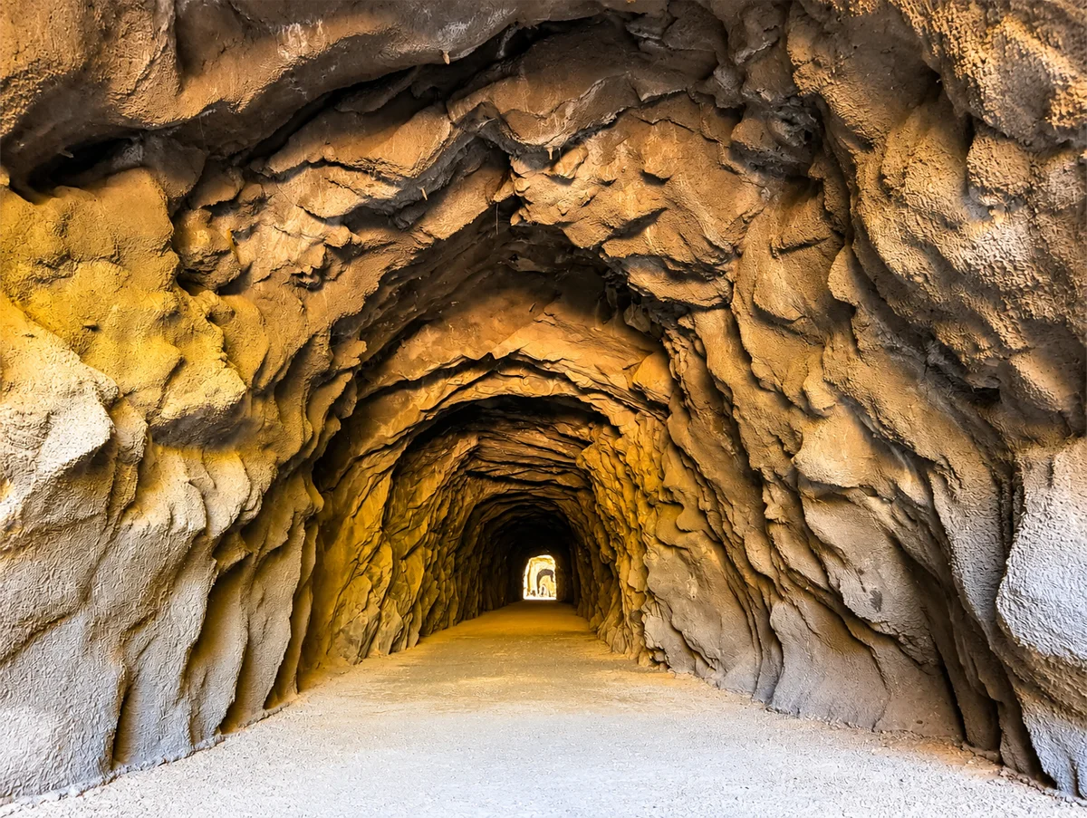Bridge leading into the Othello Tunnels