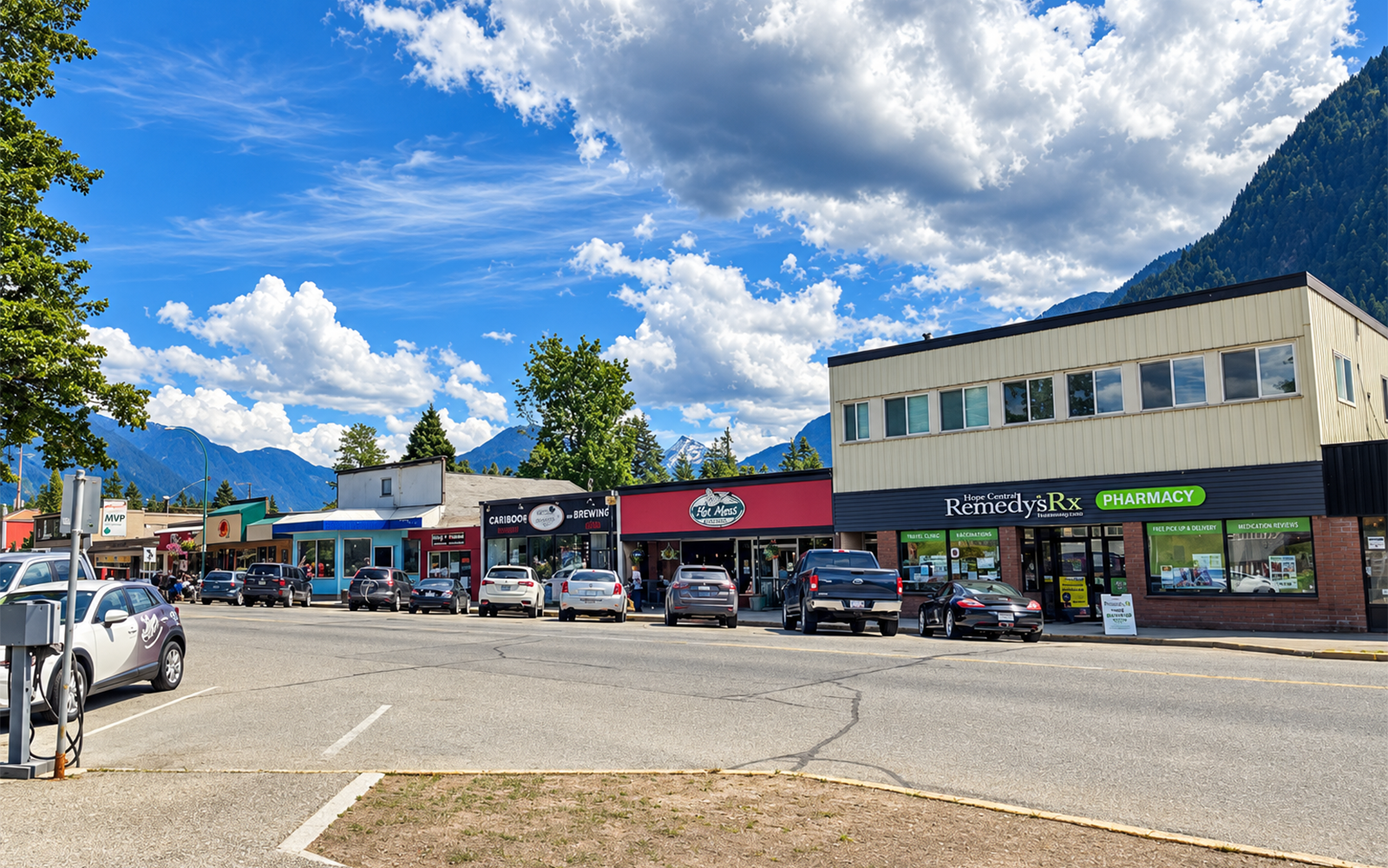 Downtown discoveries in Hope British Columbia